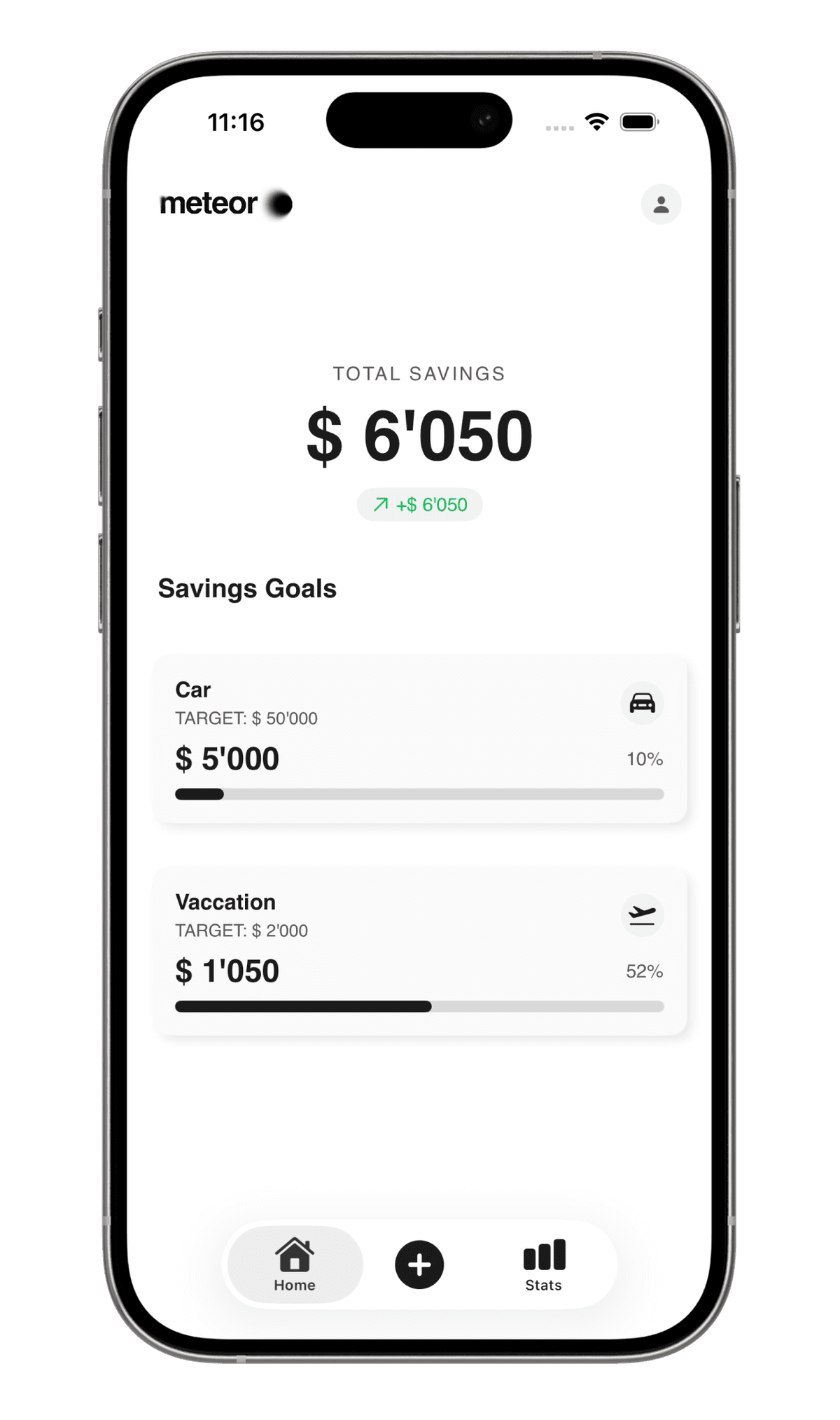Meteor App Mockup