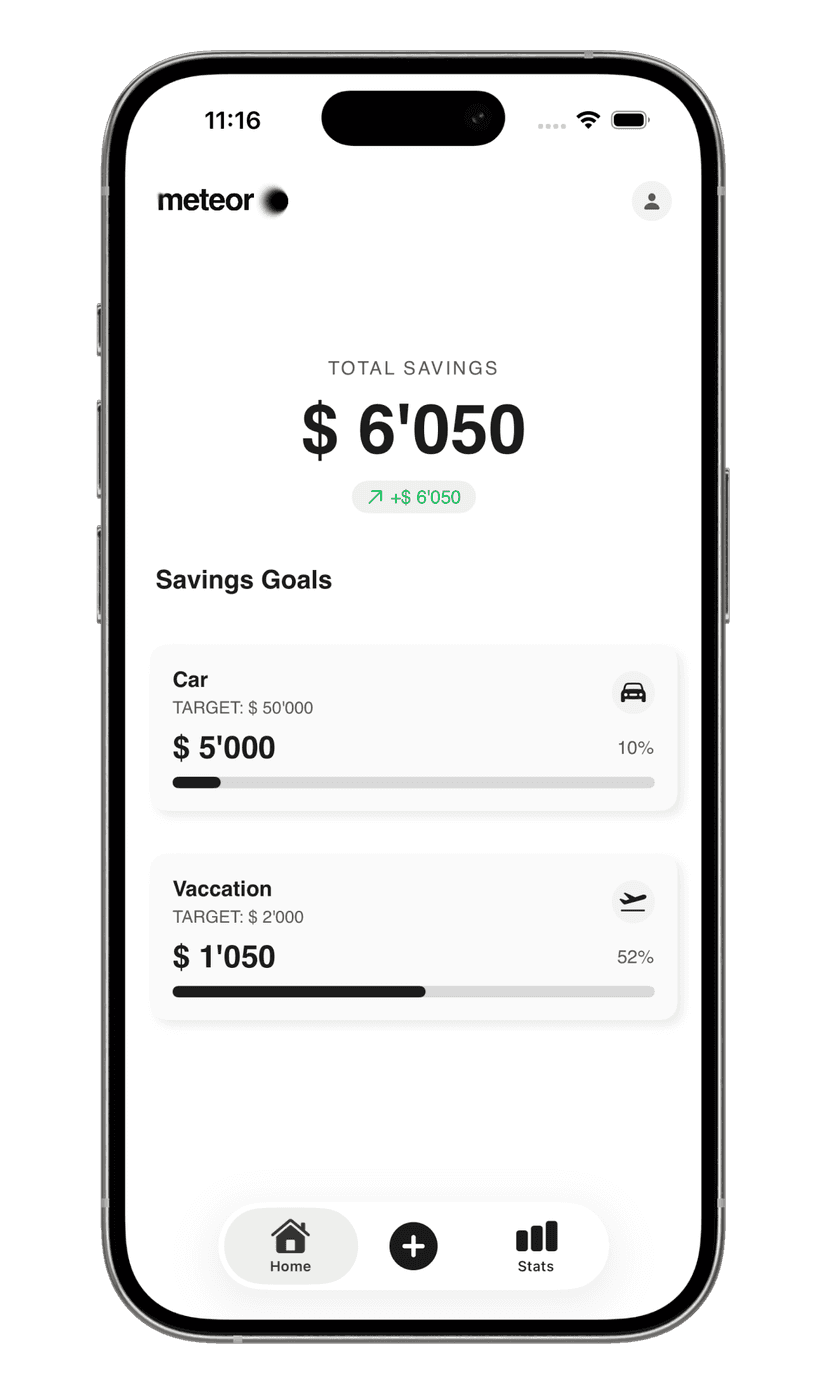 Meteor App Mockup